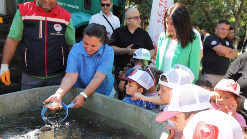 Çanakkale’de Su Kaynaklarına 1 Milyon 750 Bin Balık Yavrusu Bırakıldı