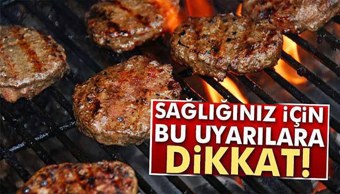 Sağlığınız için bu uyarılara dikkat