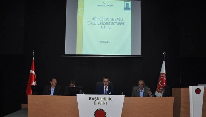 Köylere Hizmet Götürme Birliği Toplantısı Gerçekleştirildi