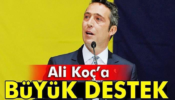 Saran’dan Ali Koç’a destek