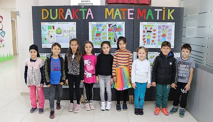 İlkokul öğrencilerinden, ‘Durakta Matematik’ klibi (VİDEO)