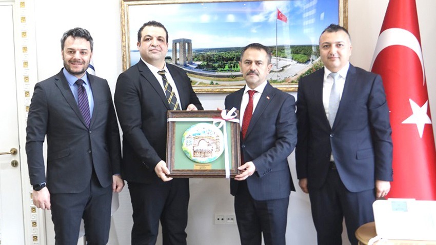 Uludağ Elektrik Genel Müdürü Arslan'dan Vali Aktaş'ı ziyaret