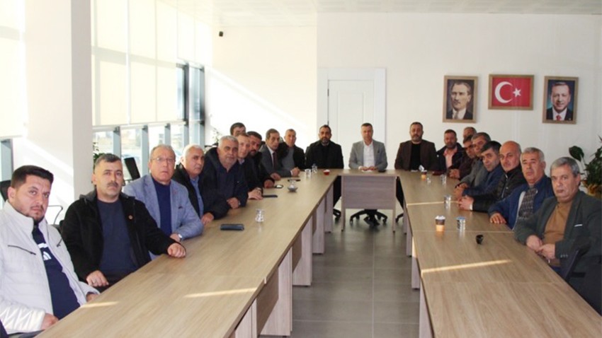 AK Parti Çanakkale İl Başkanlığı’nda Merkez Muhtarlarıyla İstişare Toplantısı