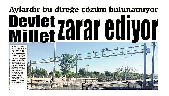 Aylardır bu direğe çözüm bulunamıyor: Devlet Millet zarar ediyor