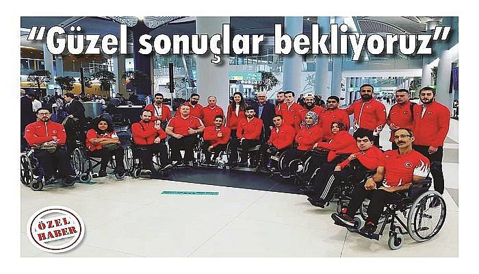 “Güzel sonuçlar bekliyoruz”