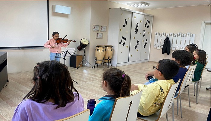 Belediye’den  küçük müzisyenlere eğitim