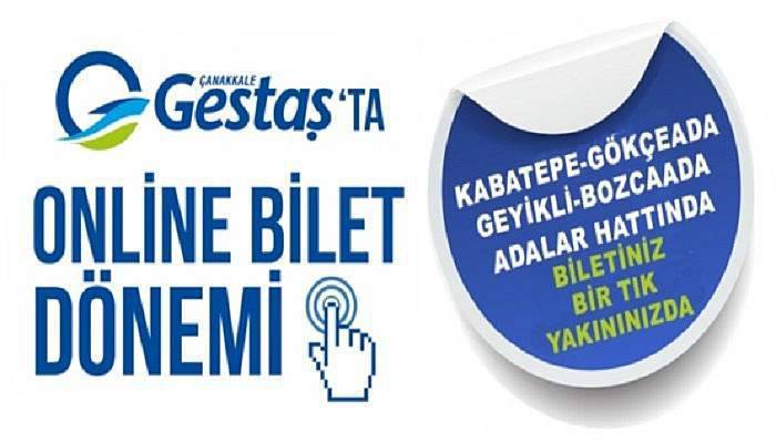 GESTAŞ'ta Online Bilet Dönemi başladı