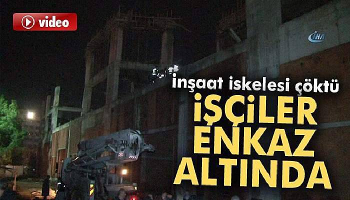 Antalya’da inşaatta göçük: 5 işçi enkaz altında