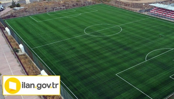 İHALEYLE MİNİ FUTBOL SAHASI YAPTIRILACAK