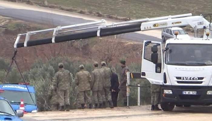 Kilis’te askeri araç şarampole yuvarlandı: 2 asker yaralı