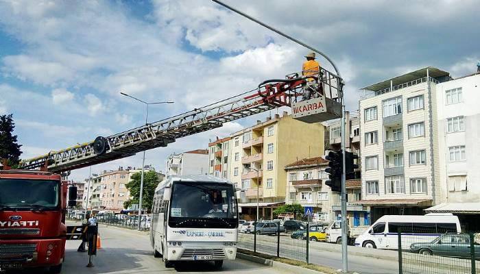 Trafikte Hummalı Çalışma