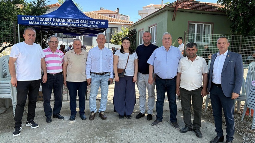CHP Çanakkale Milletvekili İsmet Güneşhan'dan Köylerde Dayanışma Turu