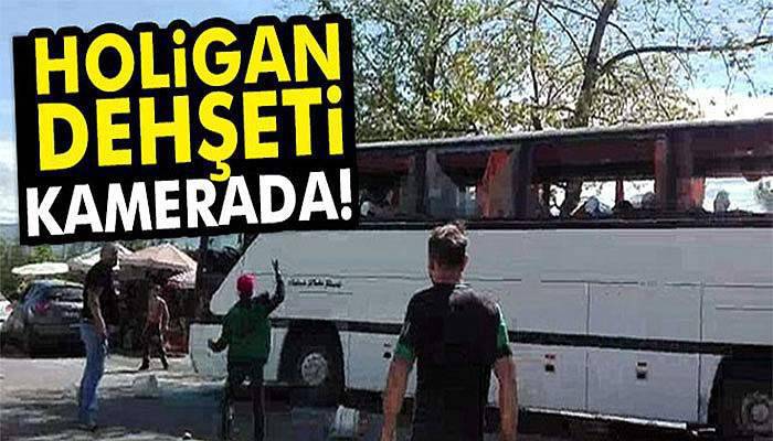 Holigan dehşeti kamerada