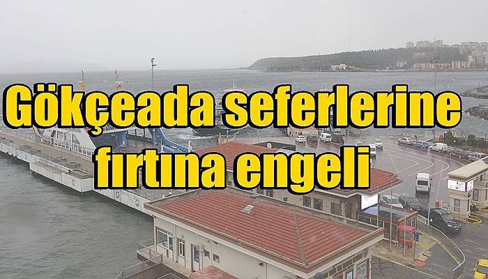 Bazı Feribot Seferleri Olumsuz Hava Koşulları Nedeniyle İptal Edildi (VİDEO)