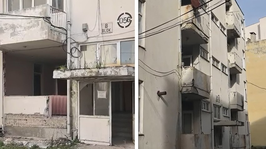 Çardak’ta Askeri Lojman Arazisi Belediyeye Devredildi: Metruk Binalar Yıkılıyor