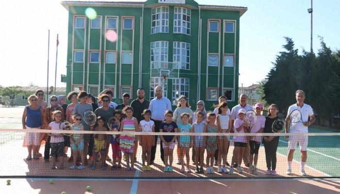 KEMER İÇDAŞ İLKOKULUNDA YAZ SPOR ETKİNLİKLERİ BAŞLADI