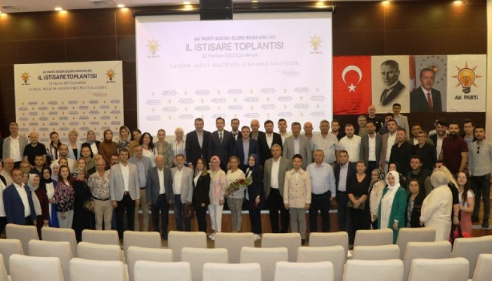 AK Parti Seçim İşleri Çanakkale İstişare Toplantısı Yapıldı