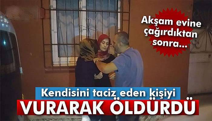 Kendisini rahatsız eden kişiyi kalbinden vurdu