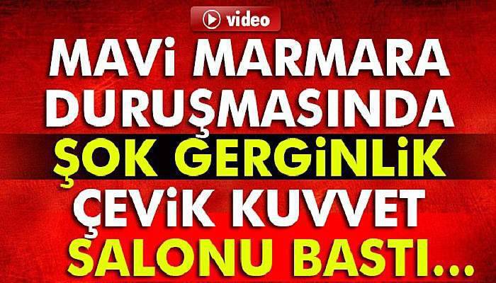Mavi Marmara davası yaşanan gerginlik üzerine ertelendi