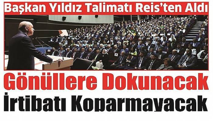 Başkan Yıldız Talimatı Reis’ten Aldı