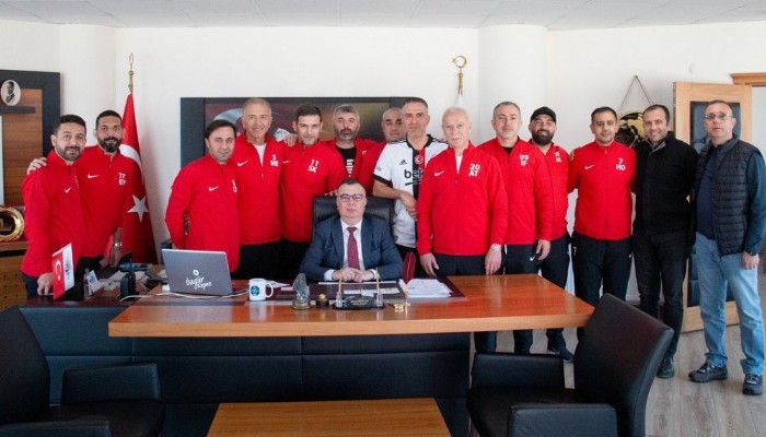 Beşiktaş Veteran Takımından Başkan Birol Arslan’a Ziyaret