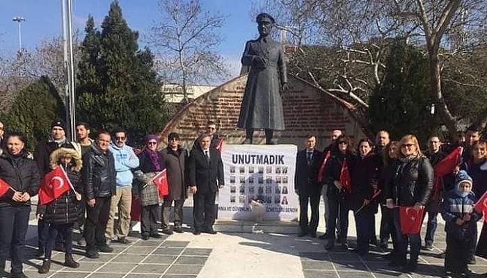 Merasim Sokak şehitleri anıldı