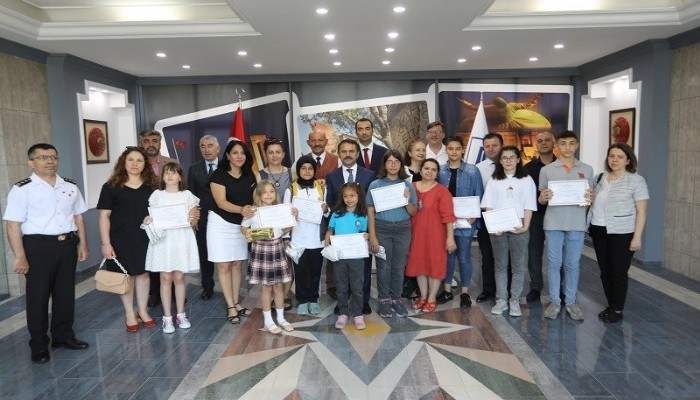‘Trafikte Saygı ve Sabır’ Yarışmalarında Kazananlar Ödüllendirildi