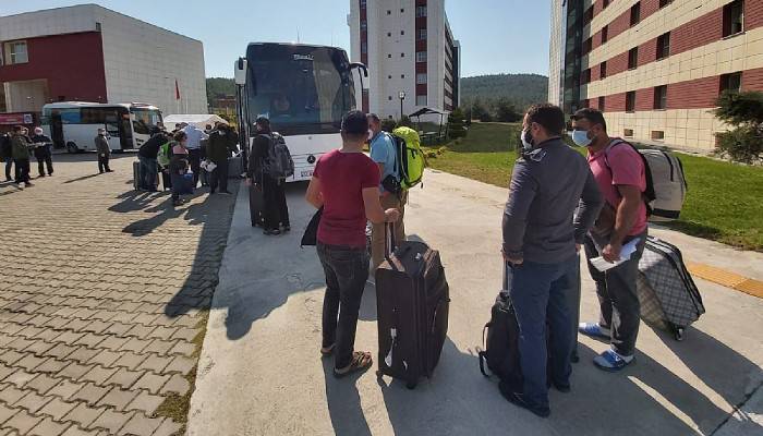 Çanakkale'de karantinadaki 156 vatandaş tahliye edildi