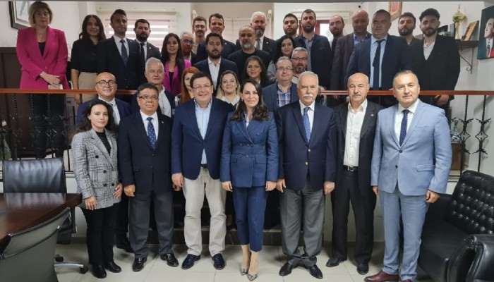 CHP'Lİ ERKEK'TEN BARO ZİYARETİ