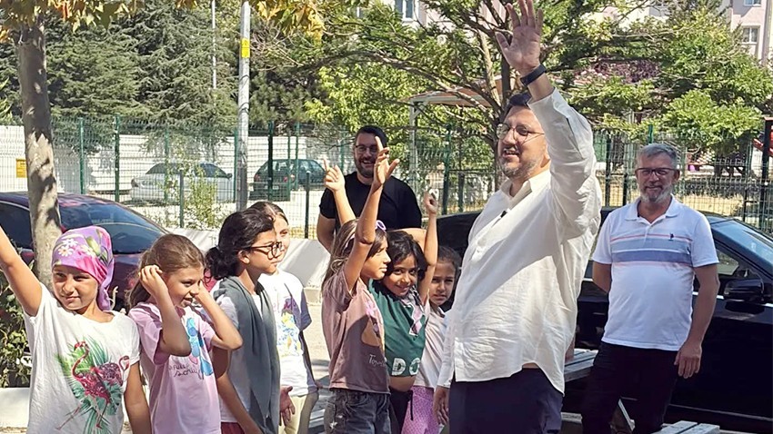 Kepez'de Minik Kalplere Dokunan Buluşma