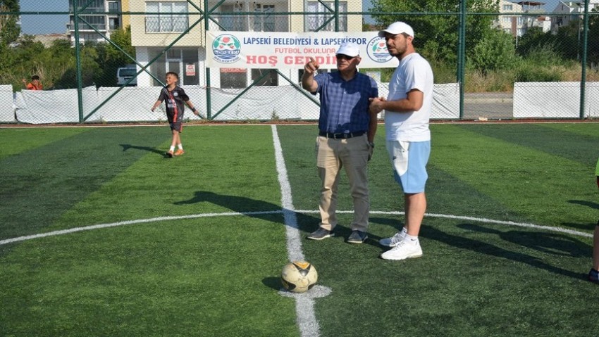 Lapseki’de Yaz Futbol Okulu başladı