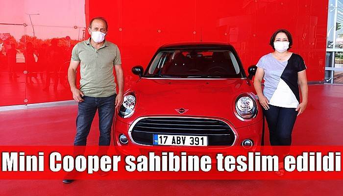 Mini Cooper sahibine teslim edildi