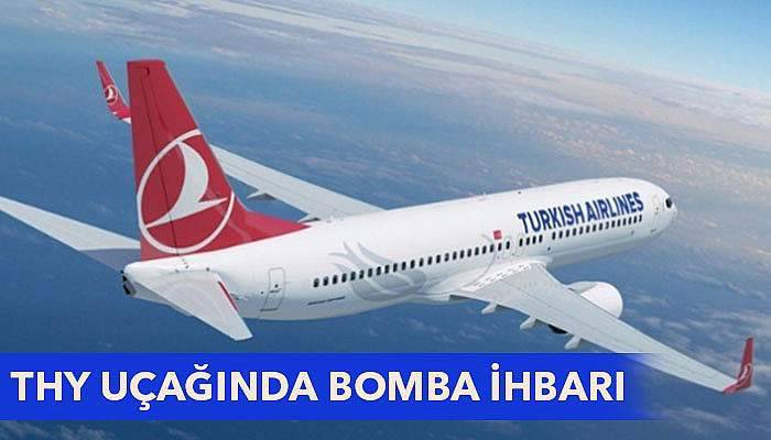 Türk Hava Yolları Uçağında Bomba İhbarı