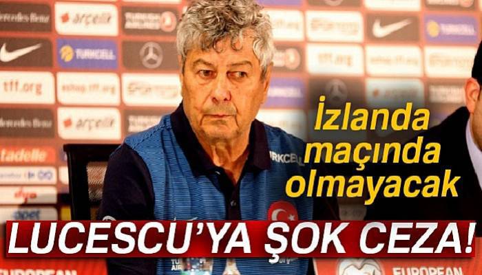 Lucescu'ya 1 maç ceza