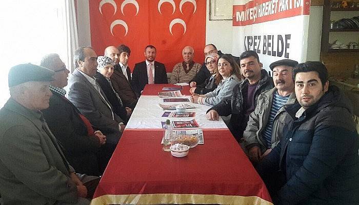 AK Parti Kepez’den CHP ve MHP Belde Başkanlıklarına Ziyaret 