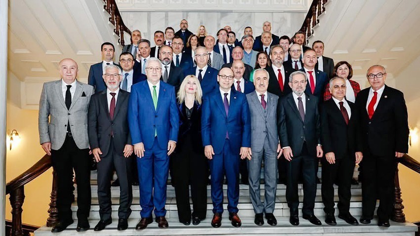 ÜHBD VI. Olağan Genel Kurulu Toplantısına ÇOMÜ Rektör Yardımcısı Prof. Dr. H. Levent Dalyancı Katıldı