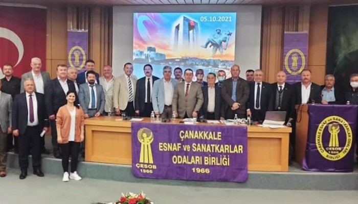 Çanakkale ESOB Başkanlar Kurulu Toplandı