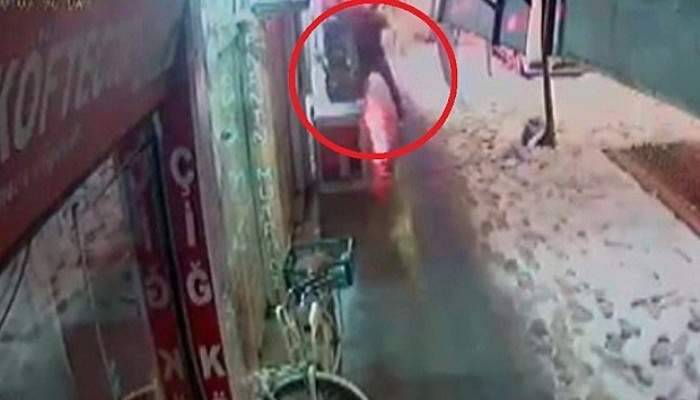  İnanılmaz kurtuluş kamerada