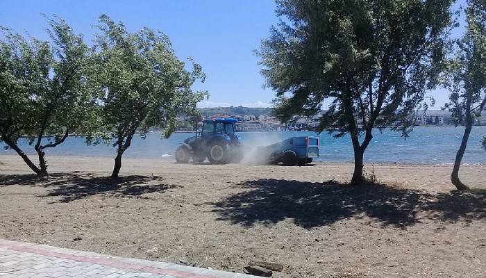 Çardak Kum Adası yaz sezonuna hazırlanıyor