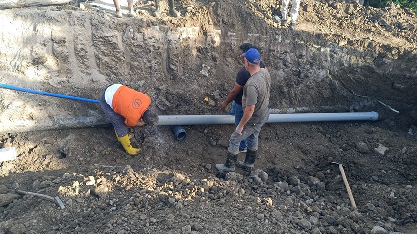 Küçükkuyu’da Yıllardır Beklenen Altyapı Sorunu Çözüldü