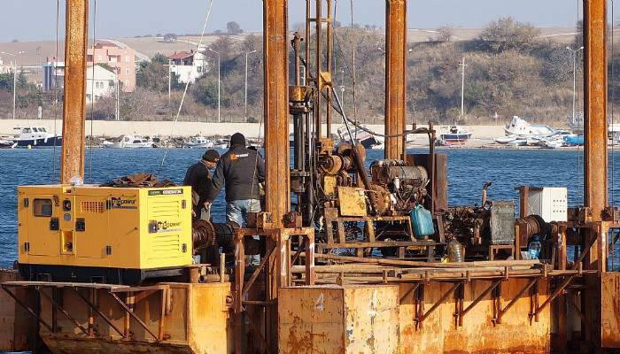 Lapseki'de o proje için sondaj çalışmaları başladı