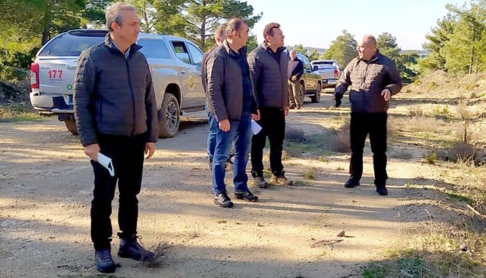 Orman Bölge Müdürü Enver Demirci Saha Çalışmalarını İnceledi
