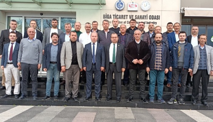 BİGA TSO’YA HAYIRLI OLSUN ZİYARETLERİ SÜRÜYOR