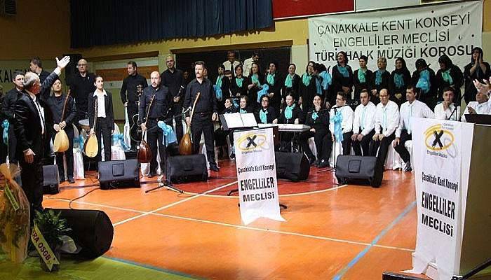 Müzik engel tanımadı!