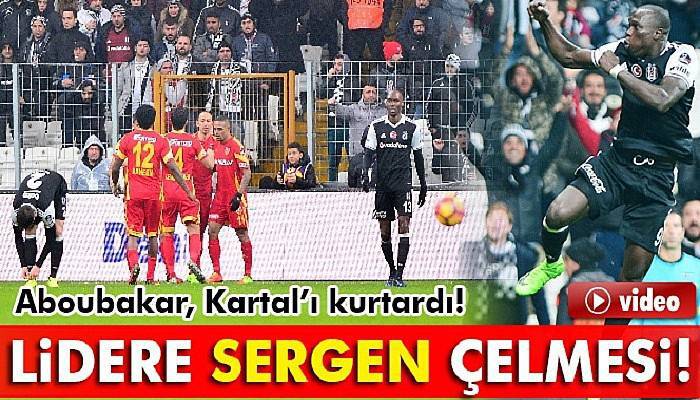 Beşiktaş 2-2 Kayserispor Maç sonucu