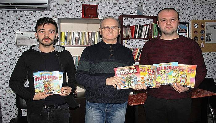 Türk kahramanlar çizgi roman oldu