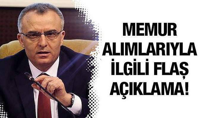 Memur alımlarıyla ilgili flaş açıklama!