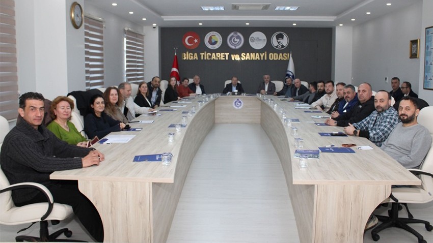 Biga TSO’nun Mart Ayı Olağan Meclis Toplantısı Gerçekleştirildi