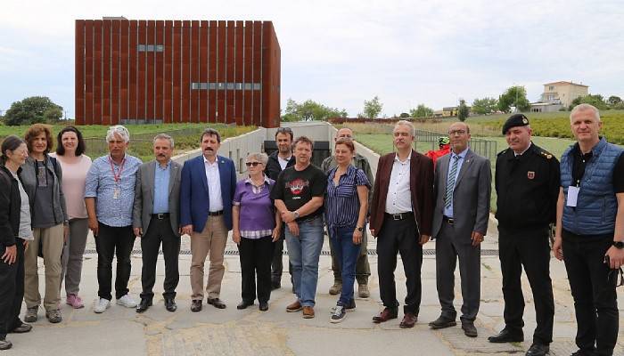 Troya Tarihi Milli Parkında Troya Yılının izleri