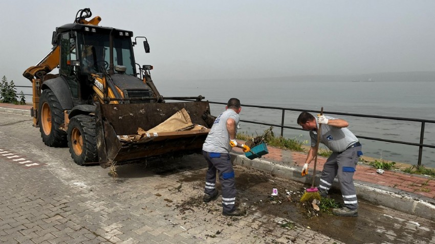 Güzelyalı, Çanakkale'de Temizlik Hareketi Hız Kesmiyor